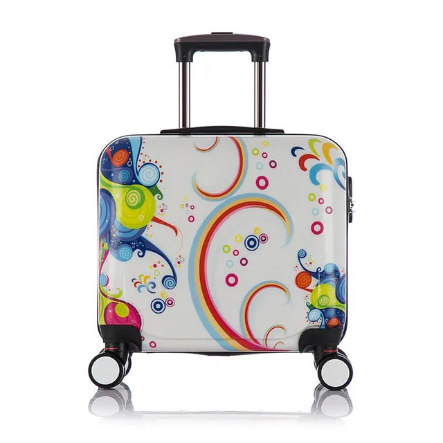 1PC Children's Suitcases Aluminum Alloy Pull Rod