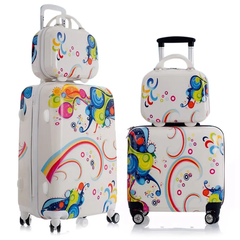 1PC Children's Suitcases Aluminum Alloy Pull Rod