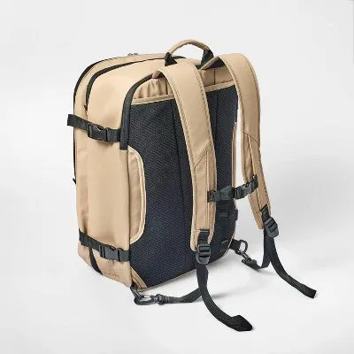 35L Travel Backpack Beige - Open Story️