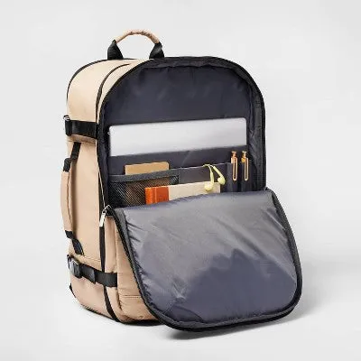 35L Travel Backpack Beige - Open Story️