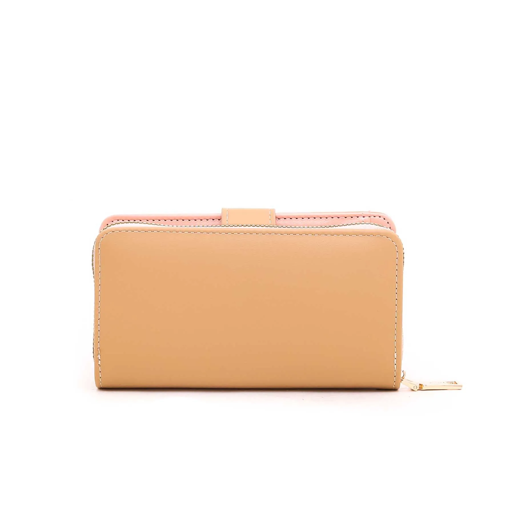 Beige Casual Wallet P70804