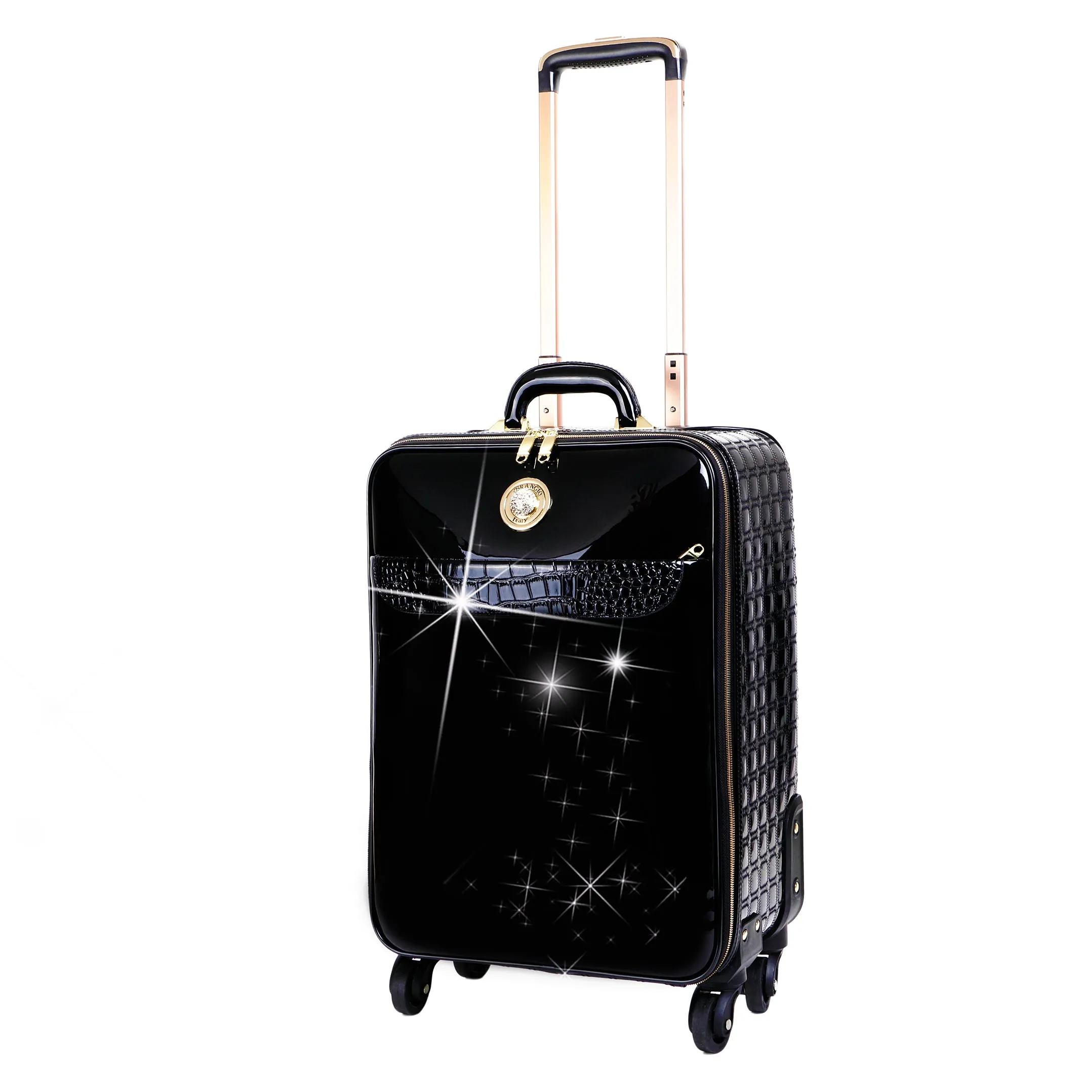 Brangio Glossy Designer Trolley Bag