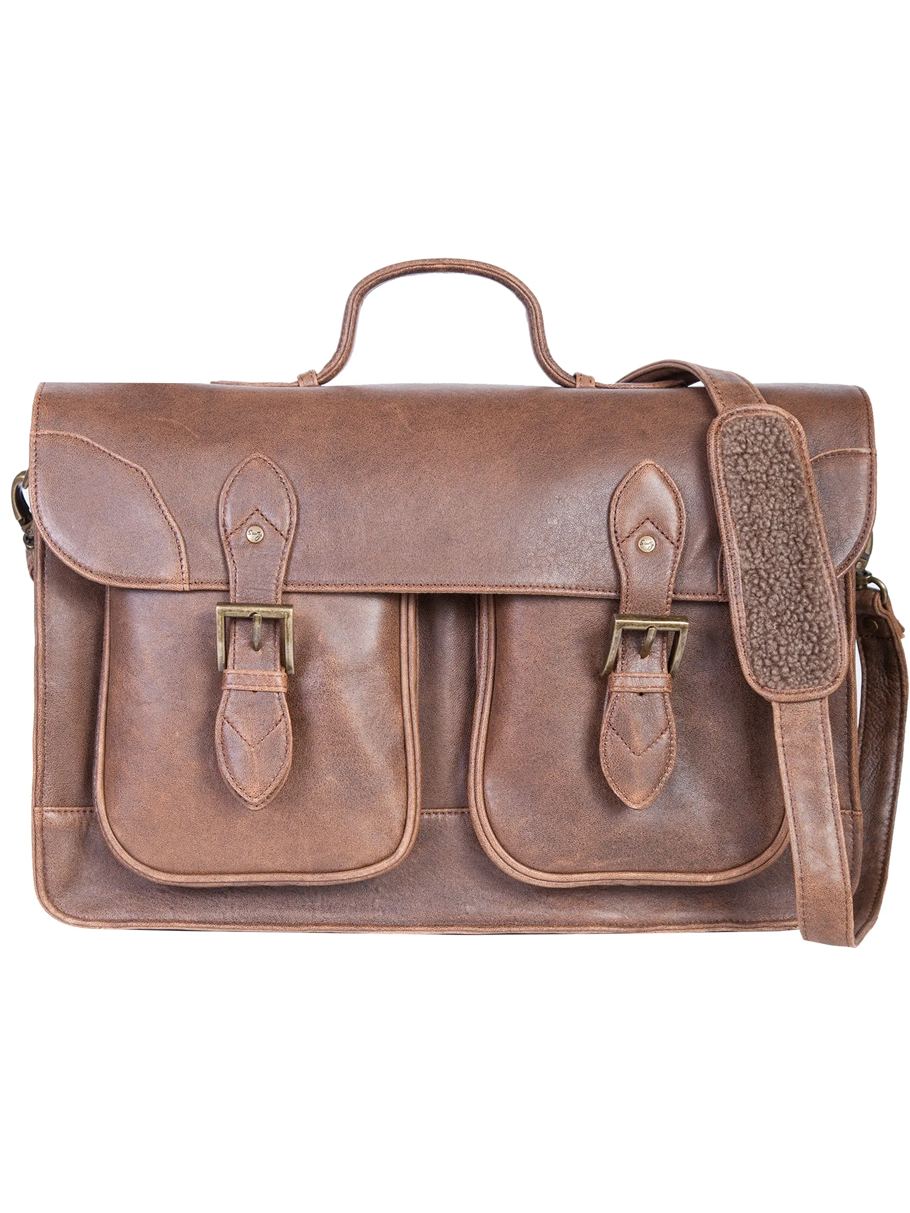 Briefcase, Aero Squadron Leather Workbag 604