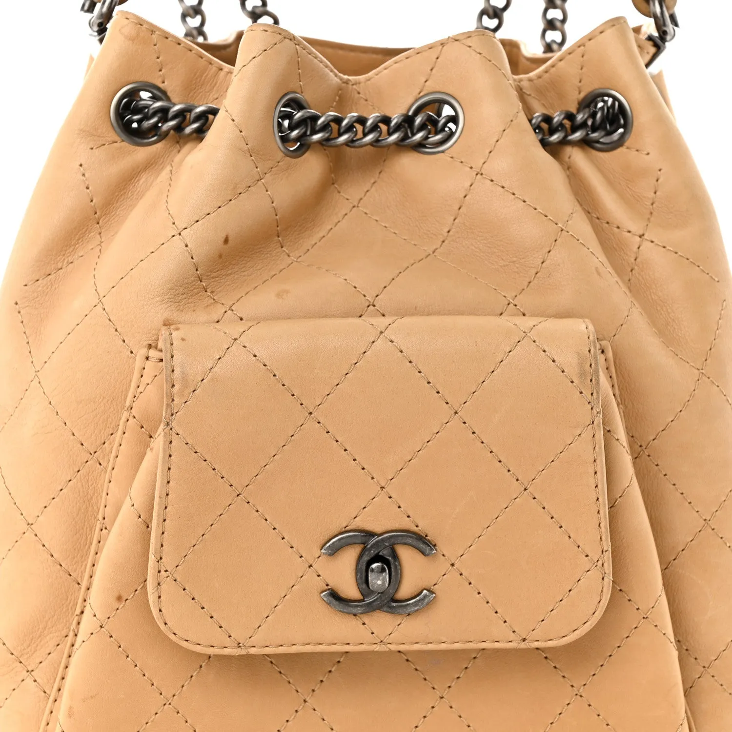 Chanel Calfskin Stitched Medium Urban