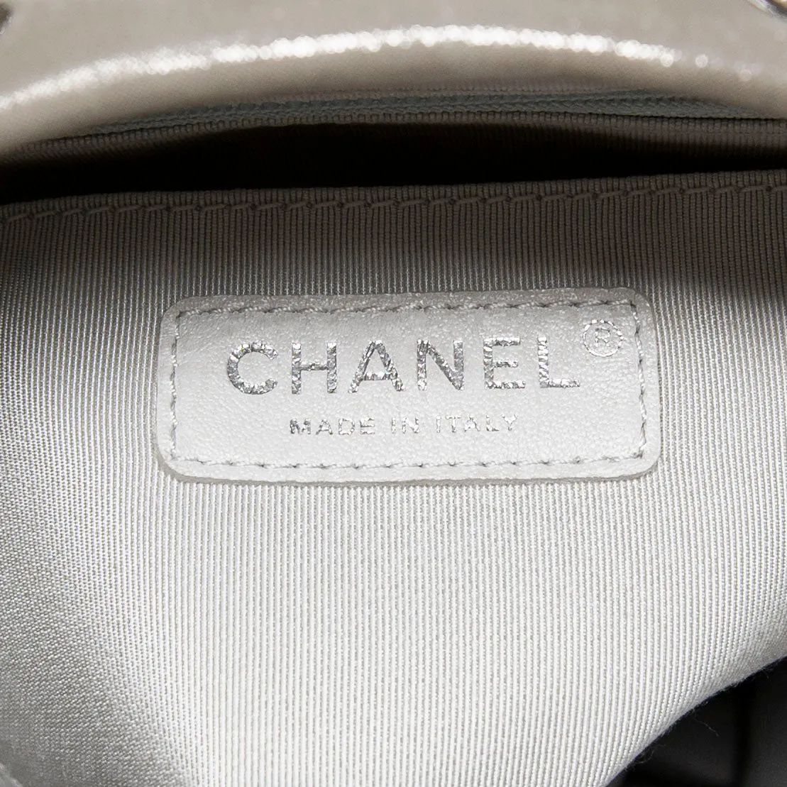 Chanel Silver Small Urban Spirit Backpack