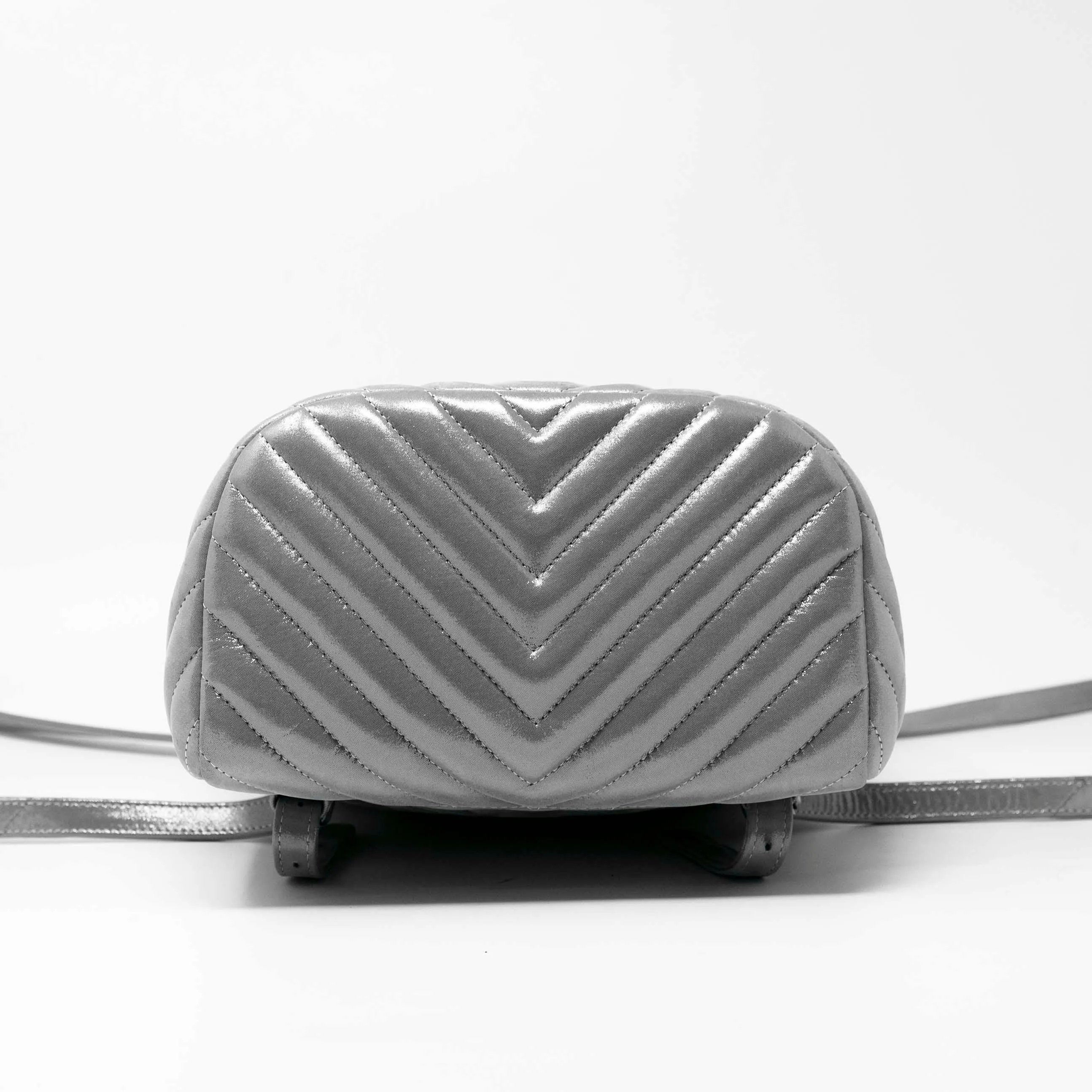 Chanel Silver Small Urban Spirit Backpack