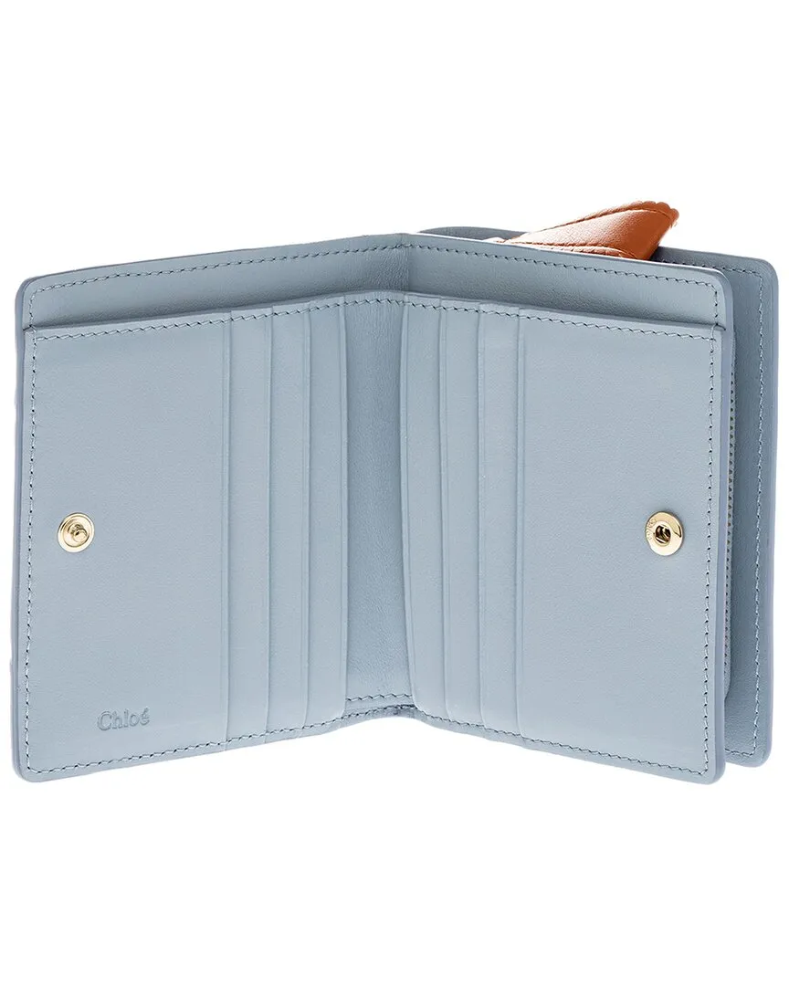 Chloe Linda Compact Leather Wallet