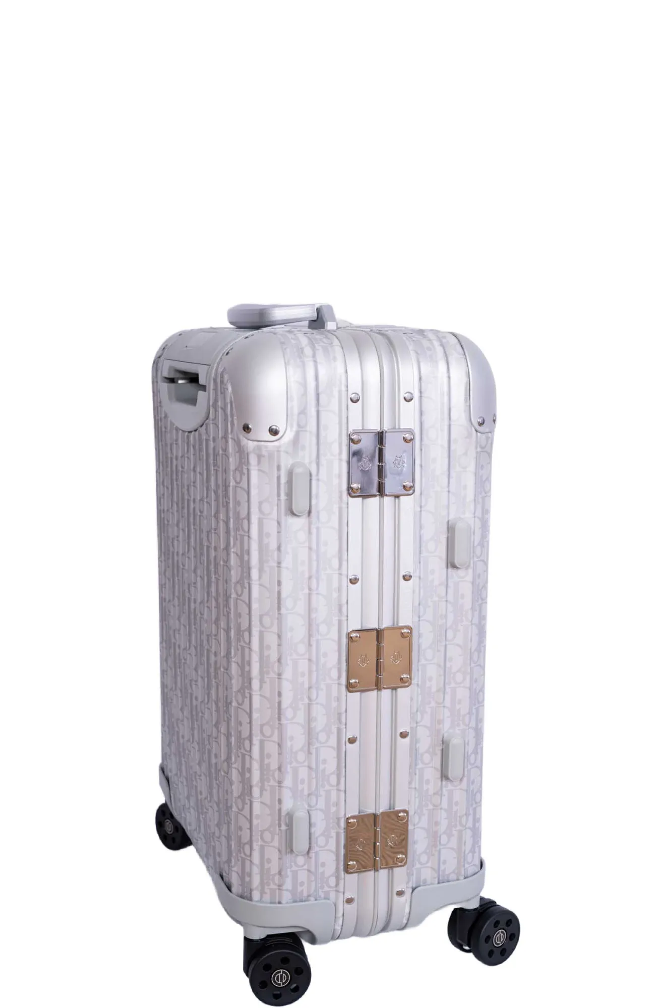 DIOR X RIMOWA Aluminum Gradient Carry-On Suitcase