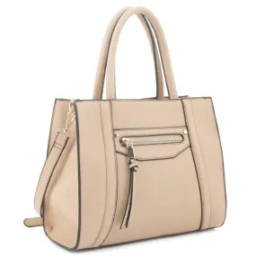 FASHIONABLE SATCHEL HANDBAG