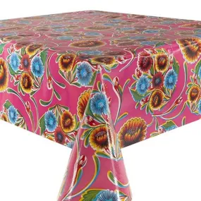 Florapola Oilcloth in fuchsia