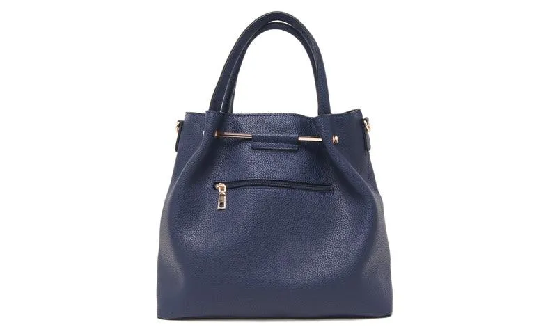 Generic Fashionable 2 in 1 Handbag - Blue