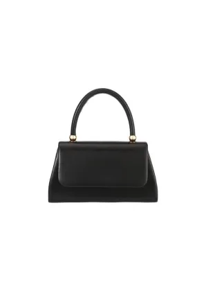 Glossy Top Handle Handbag