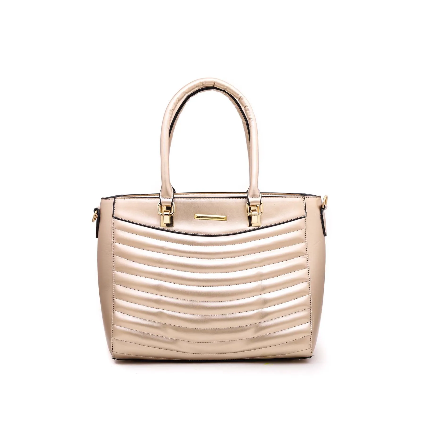 Golden Formal Hand Bag P54536