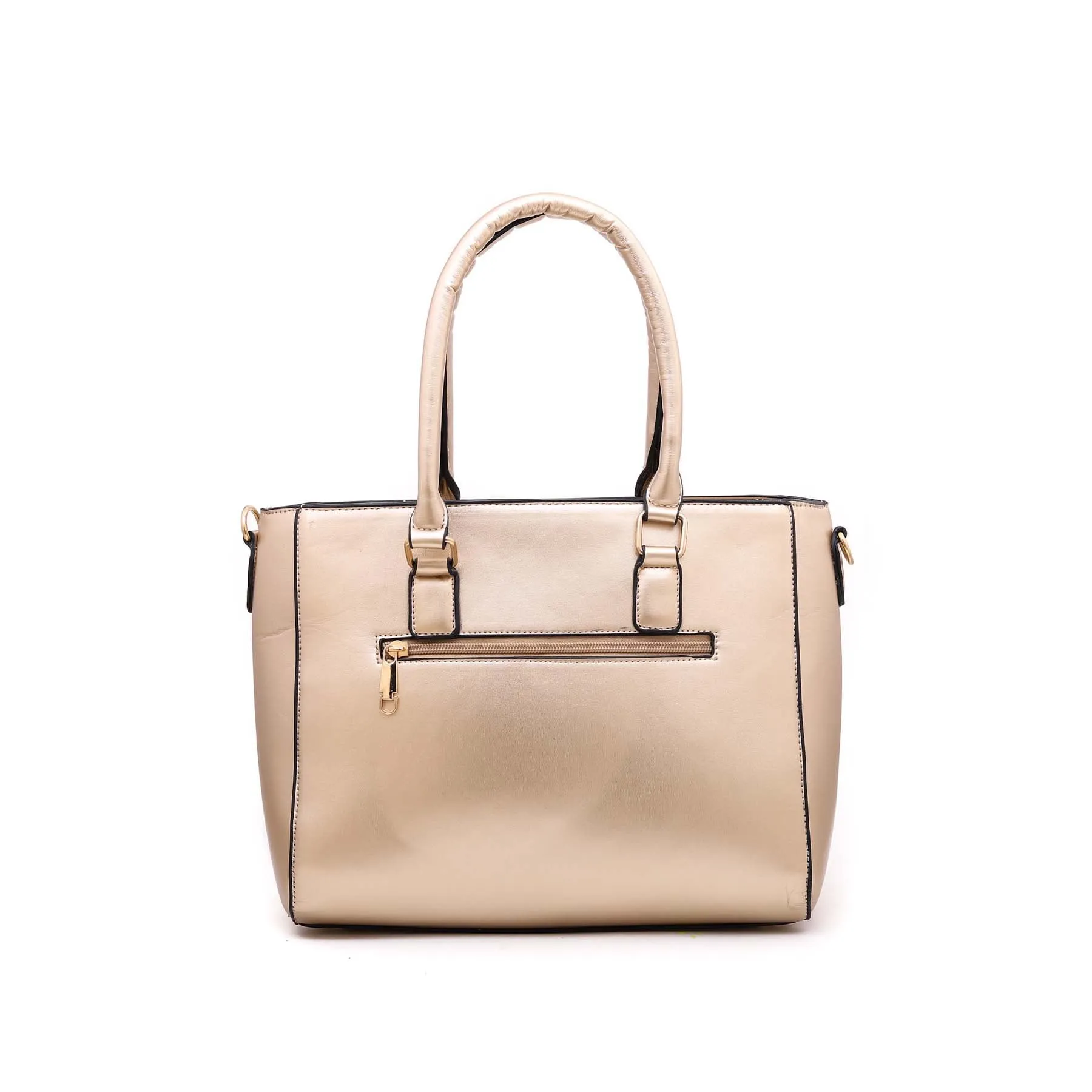 Golden Formal Hand Bag P54536