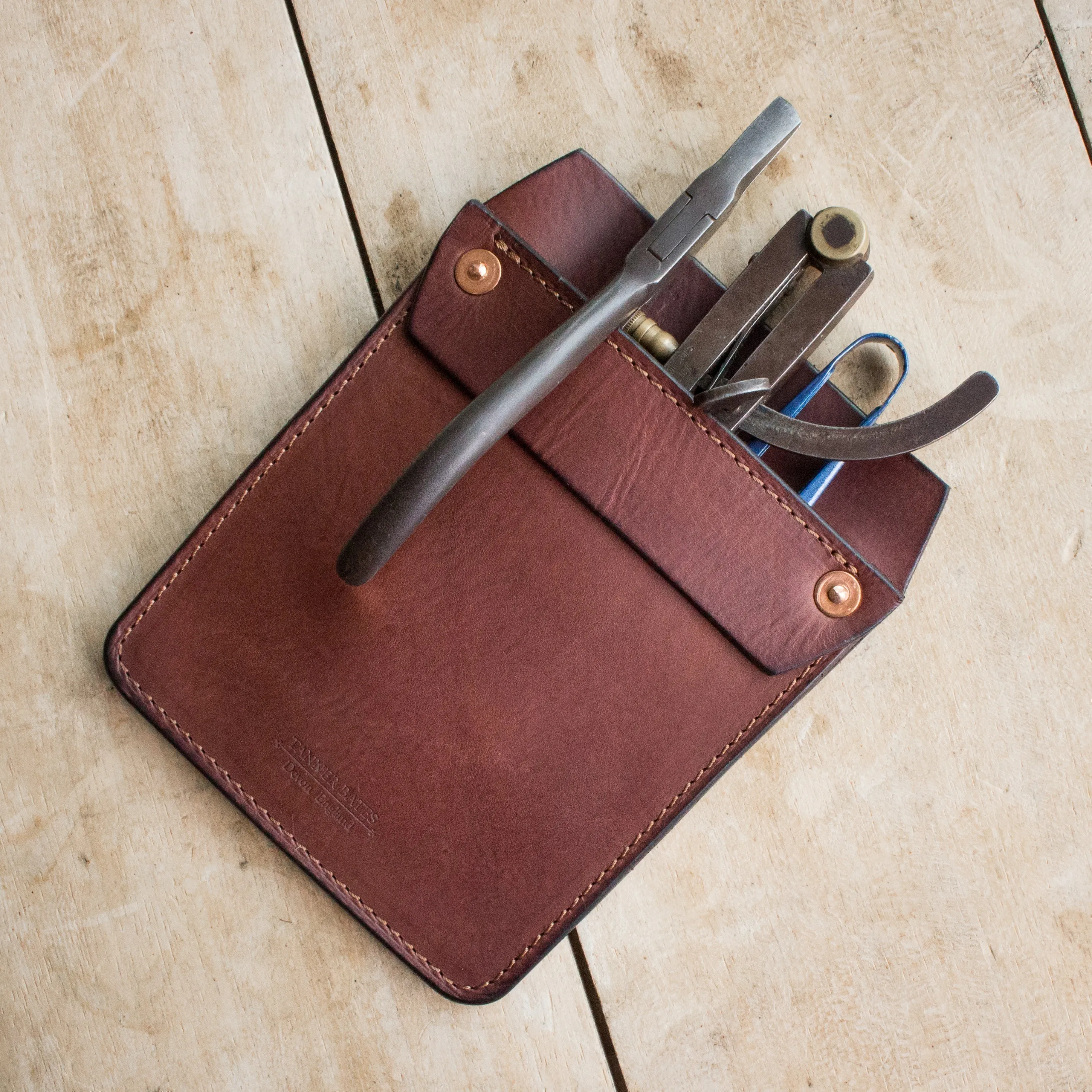 Hand-made Leather Pocket Protector