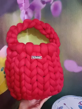 HJ Handmade Bag Size 25cm Color Red