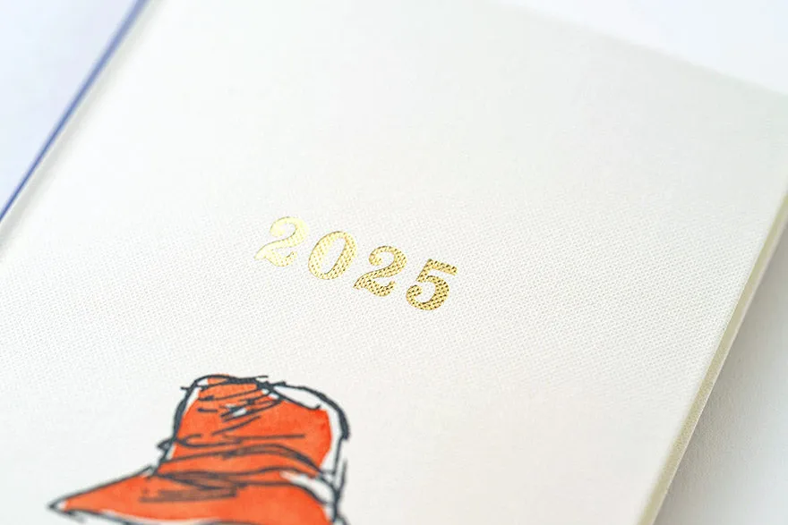 Hobonichi Techo 2025 Paddington™: Please look after this bear. Thank you. Weeks Hardcover Book / Weekly Horizontal / January start / Monday start - Japanese Edition