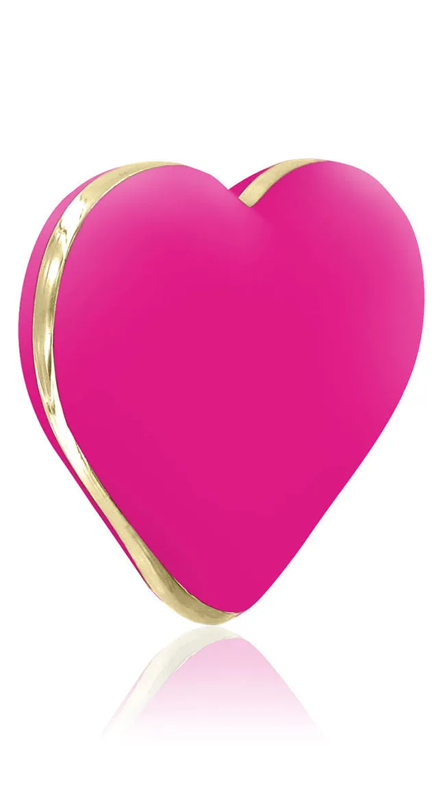 Hot Pink Heart Vibe 10-Speed Vibrator