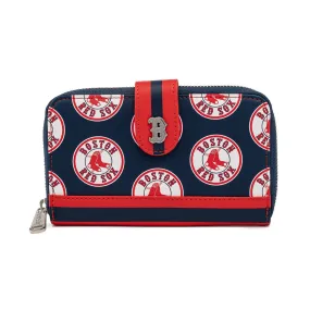 Loungefly MLB Boston Red Sox Logo Wallet