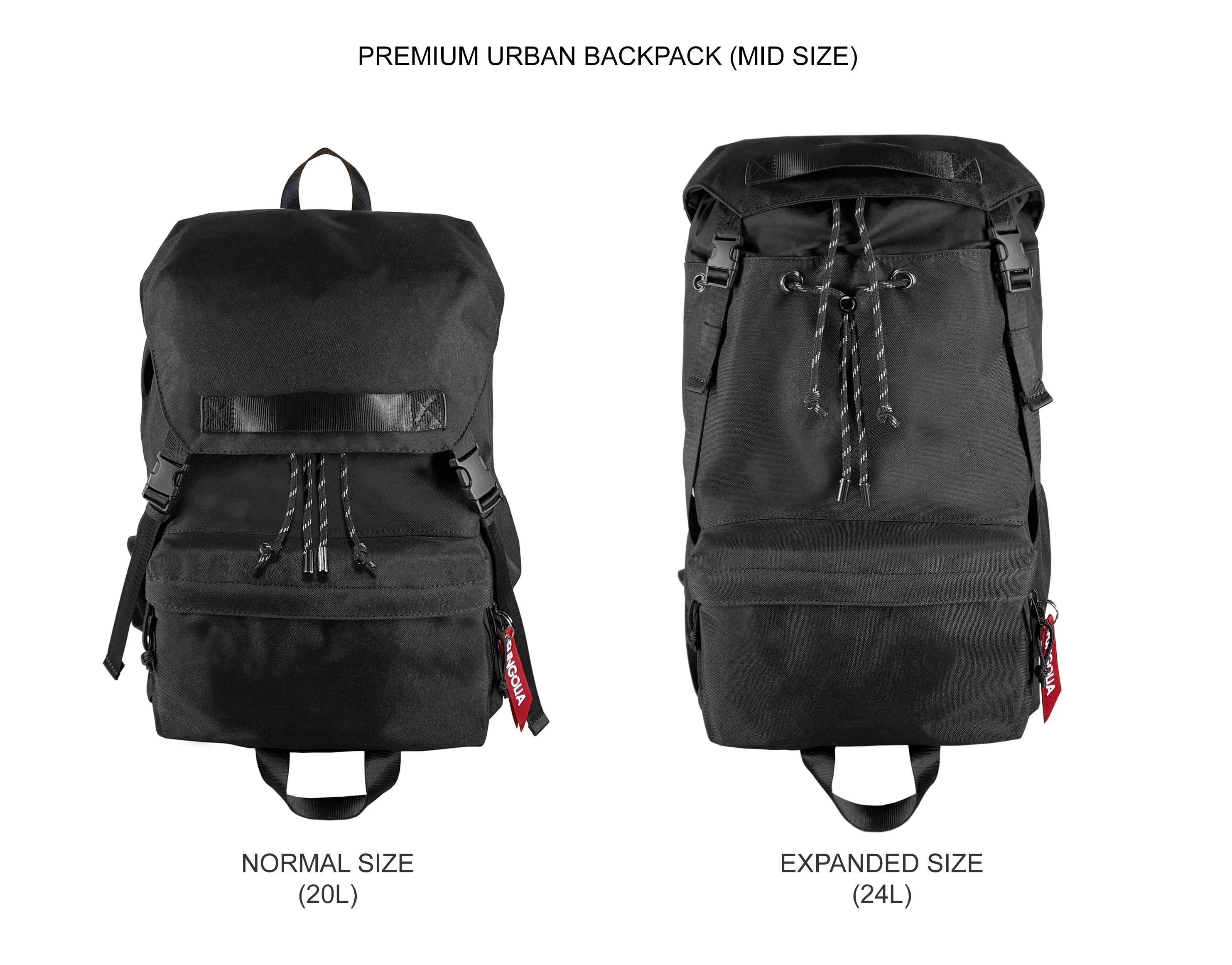 <A 000a001a92nx> MID SIZE Premium Urban Backpack 20L-24L