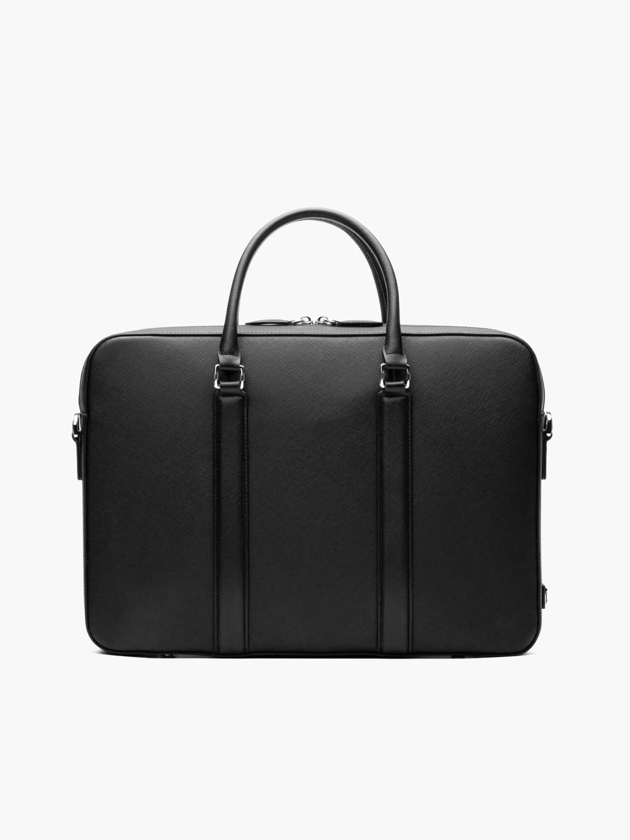 Manhattan Monochrome Leather Briefcase