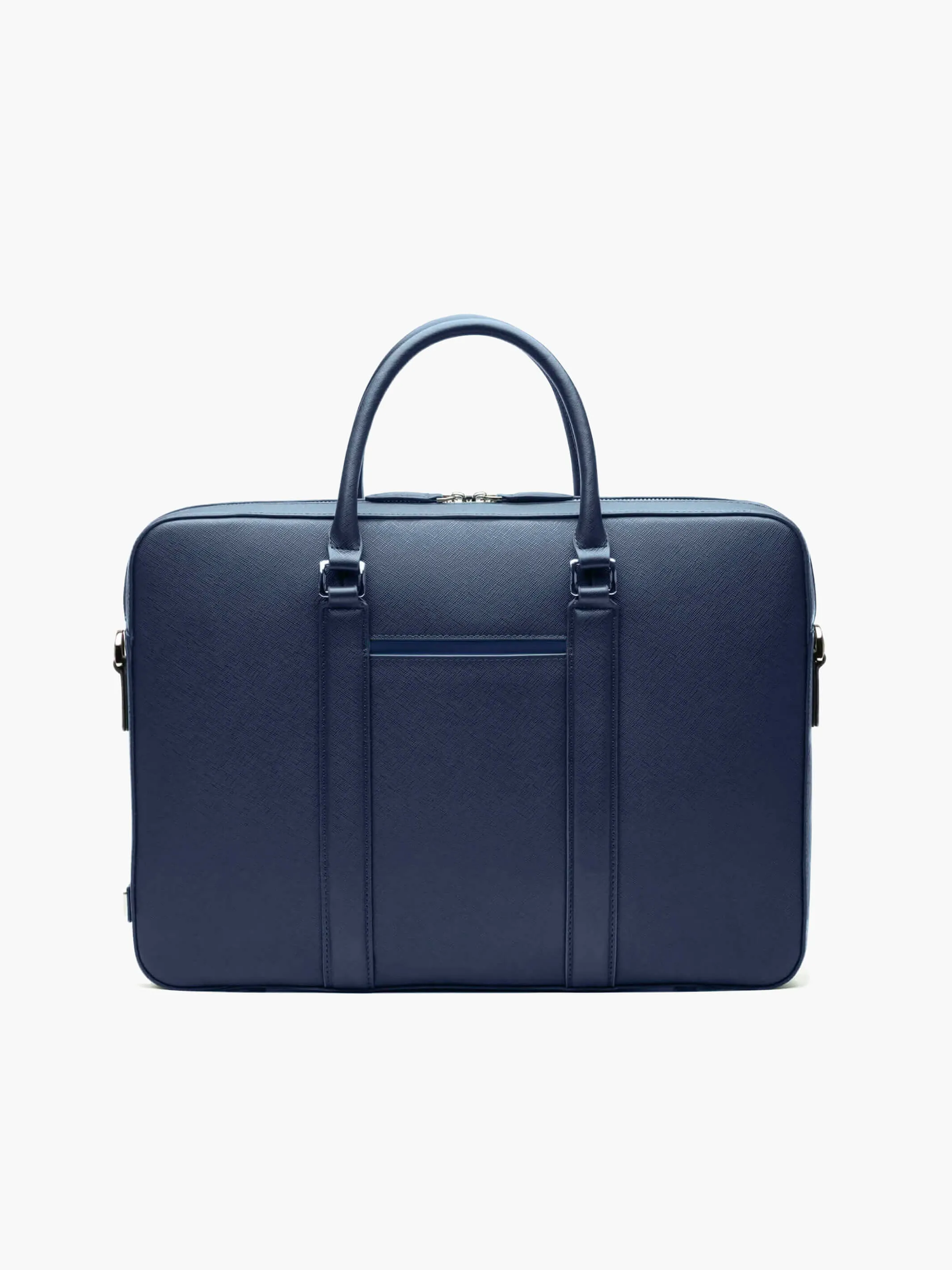 Manhattan Monochrome Leather Briefcase