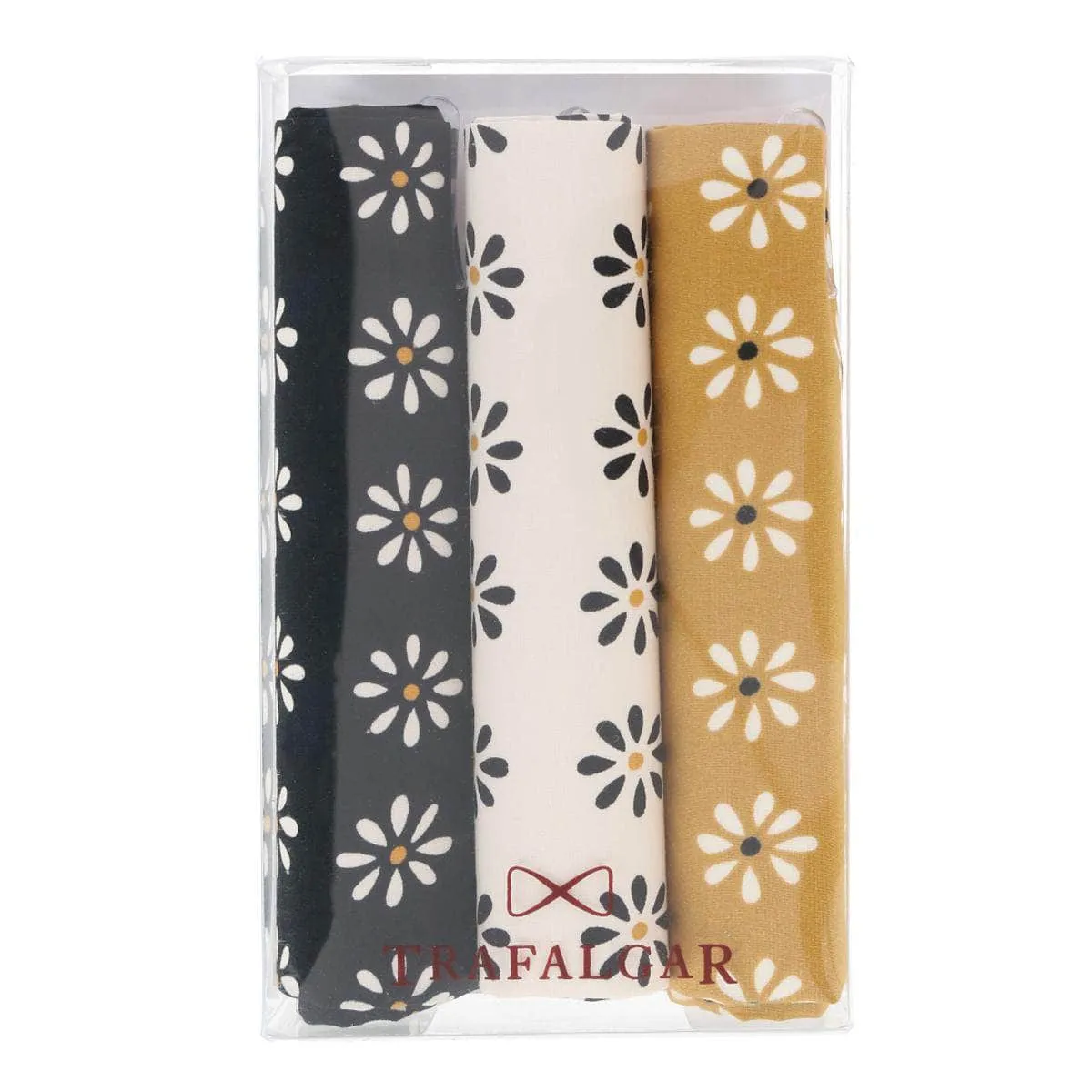 Mary's Rose Daisy Cotton Handkerchiefs (3 Pack)