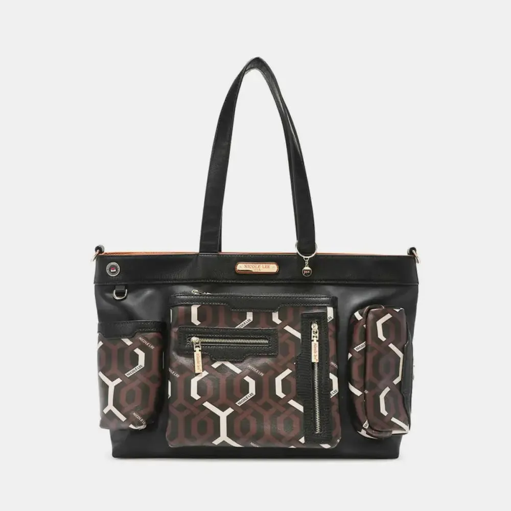 Nicole Lee USA Geometric Handbag A Must-Have in Luxury Fashion for Women