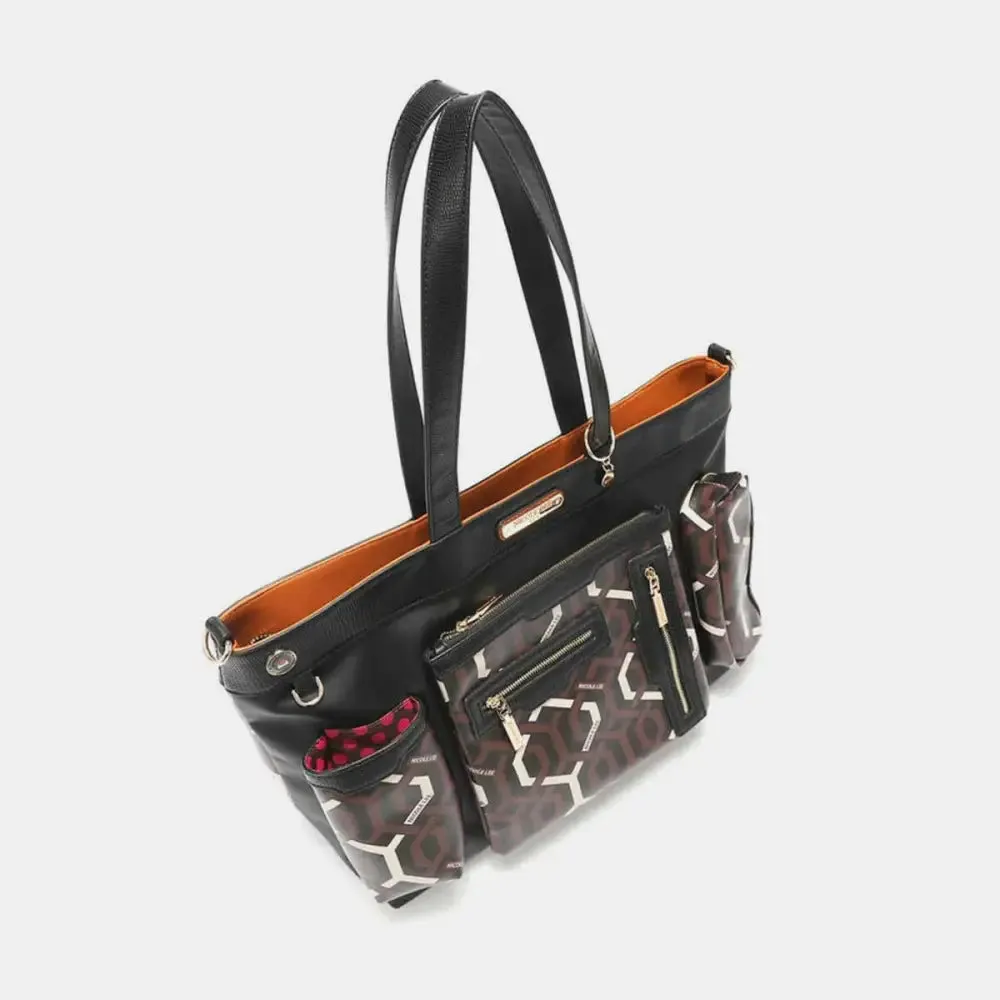 Nicole Lee USA Geometric Handbag A Must-Have in Luxury Fashion for Women