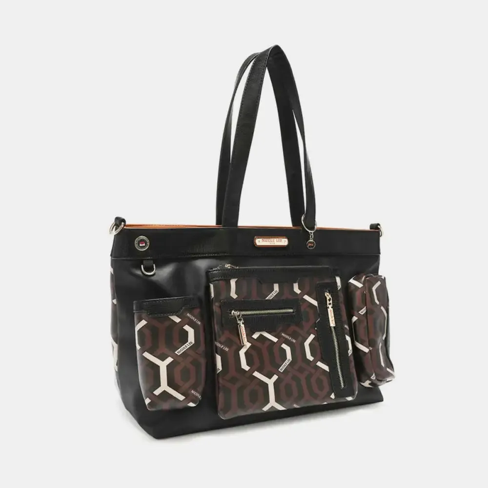 Nicole Lee USA Geometric Handbag A Must-Have in Luxury Fashion for Women