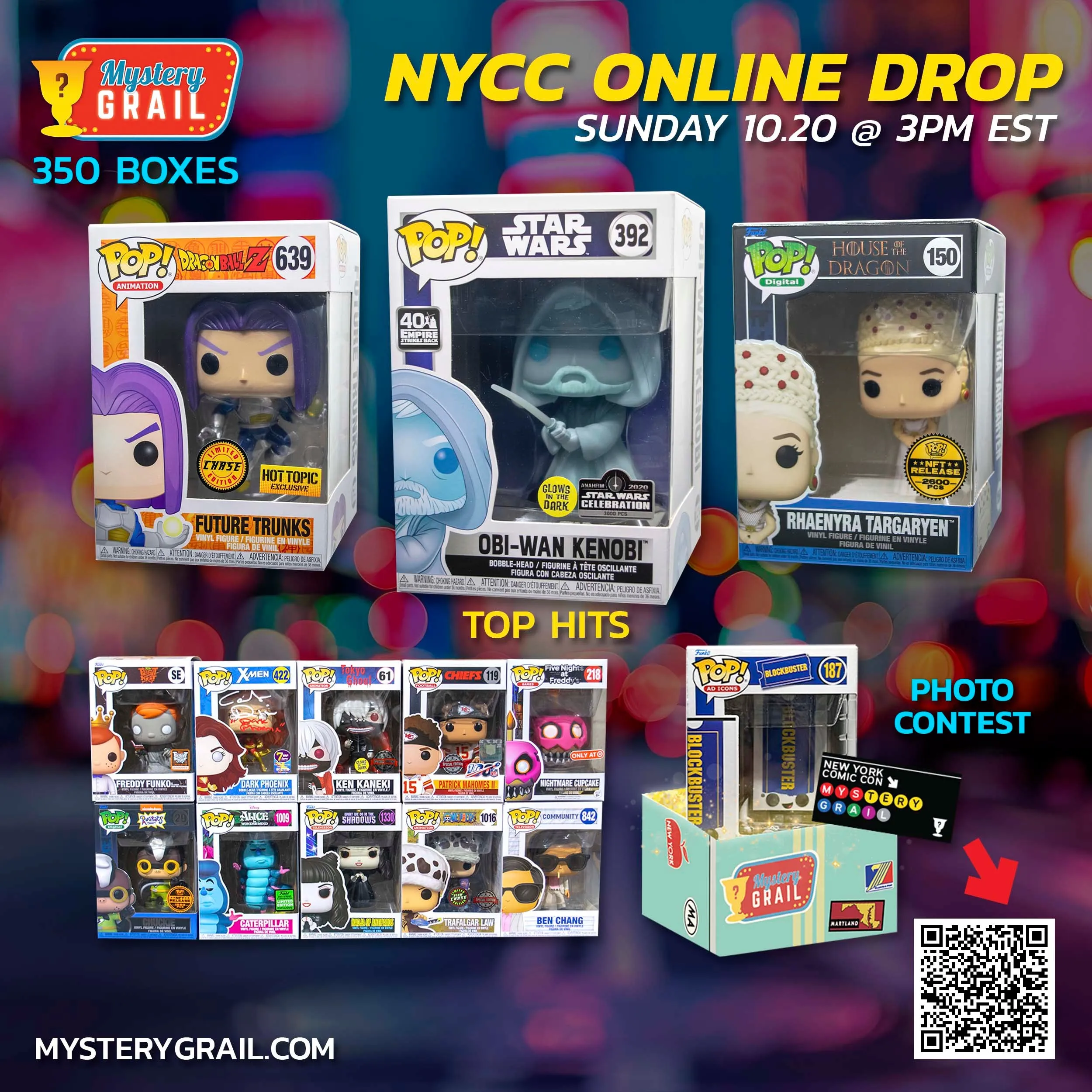 NYCC Suitcase Mystery Grail Box