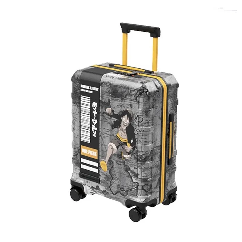 One Piece Straw Hat Crew Carrying Suitcase