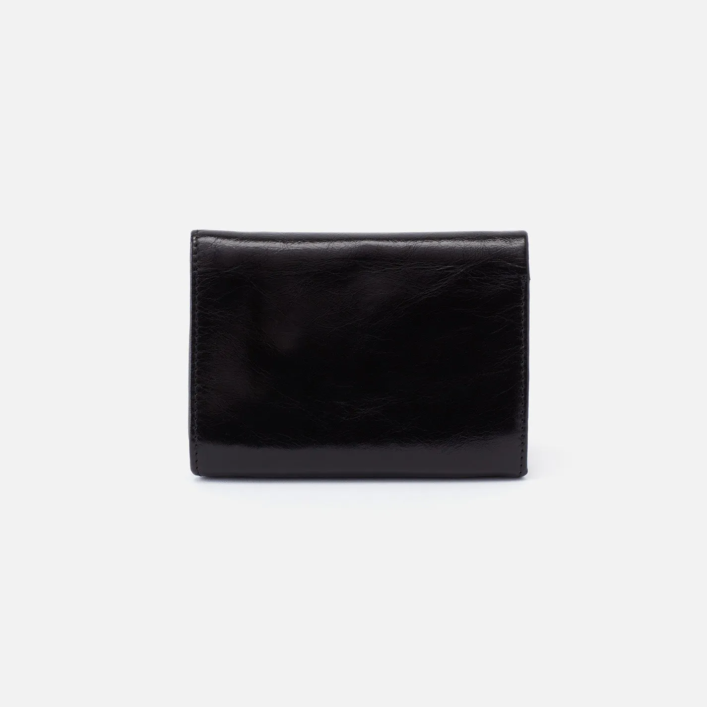 Robin Compact Wallet in Polished Leather