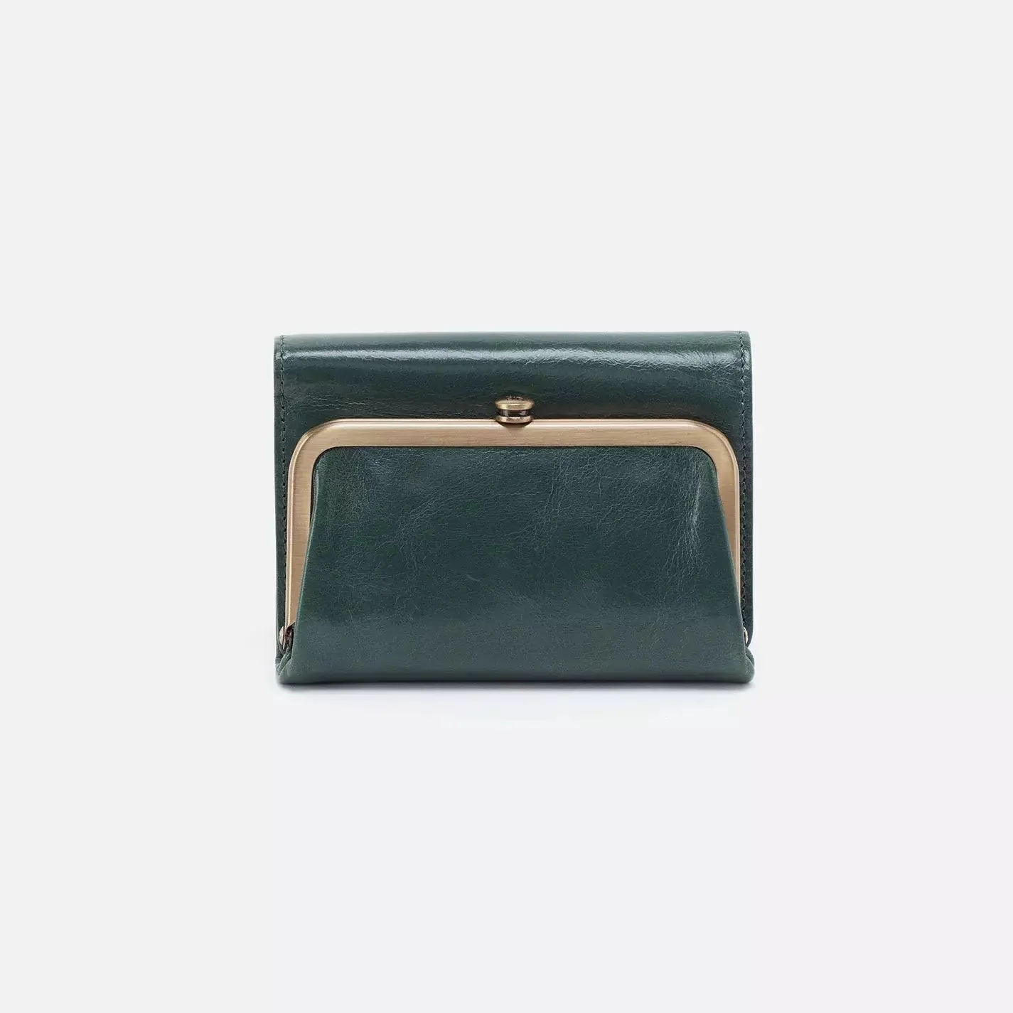 Robin Compact Wallet in Polished Leather