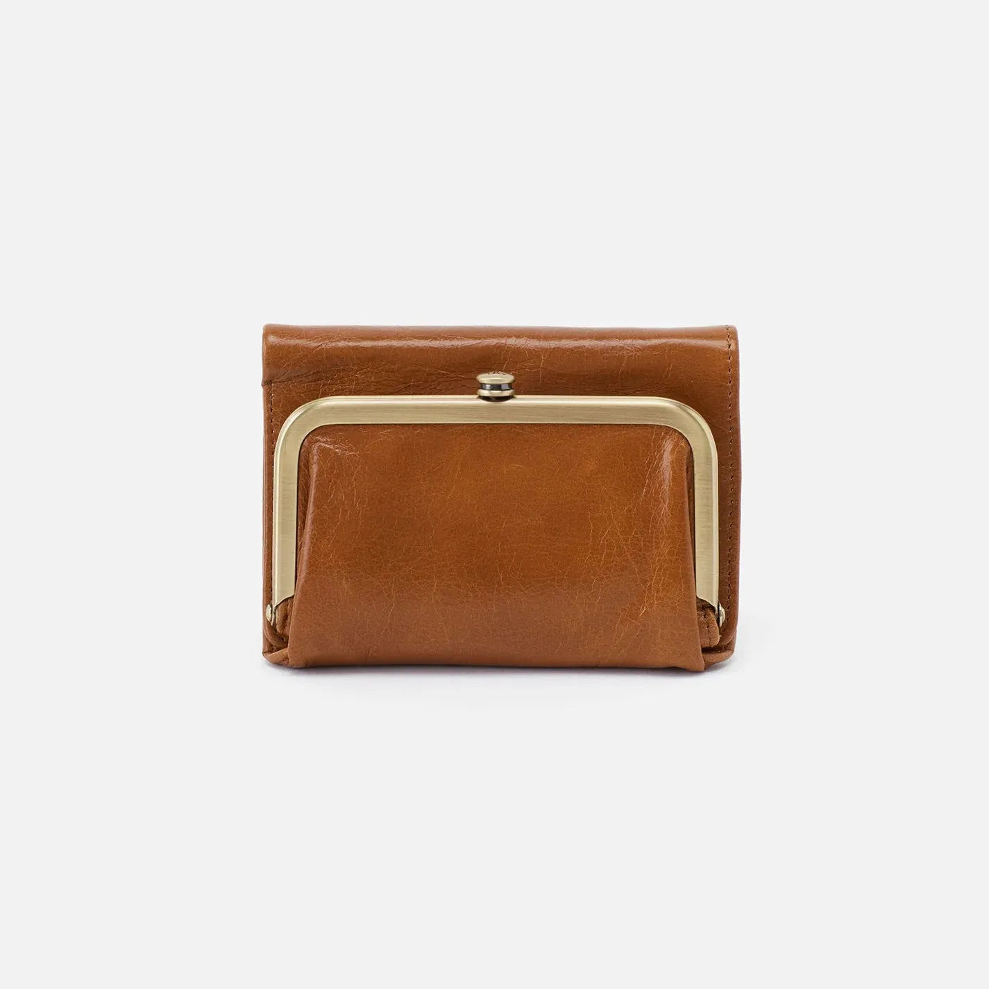 Robin Compact Wallet in Polished Leather