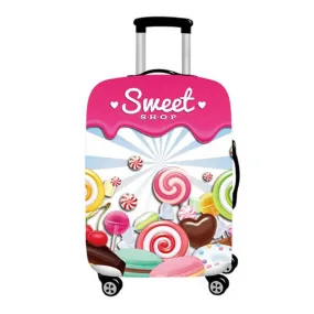 Sweet Shop Candies | Standard Design | Luggage Suitcase Protective Cover