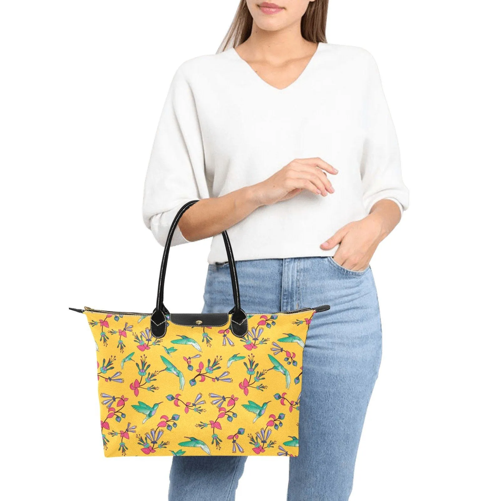 Swift Pastel Yellow Single-Shoulder Lady Handbag