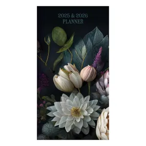 TF Publishing 2025-2026 Dutch Flora Small Monthly Pocket Planner