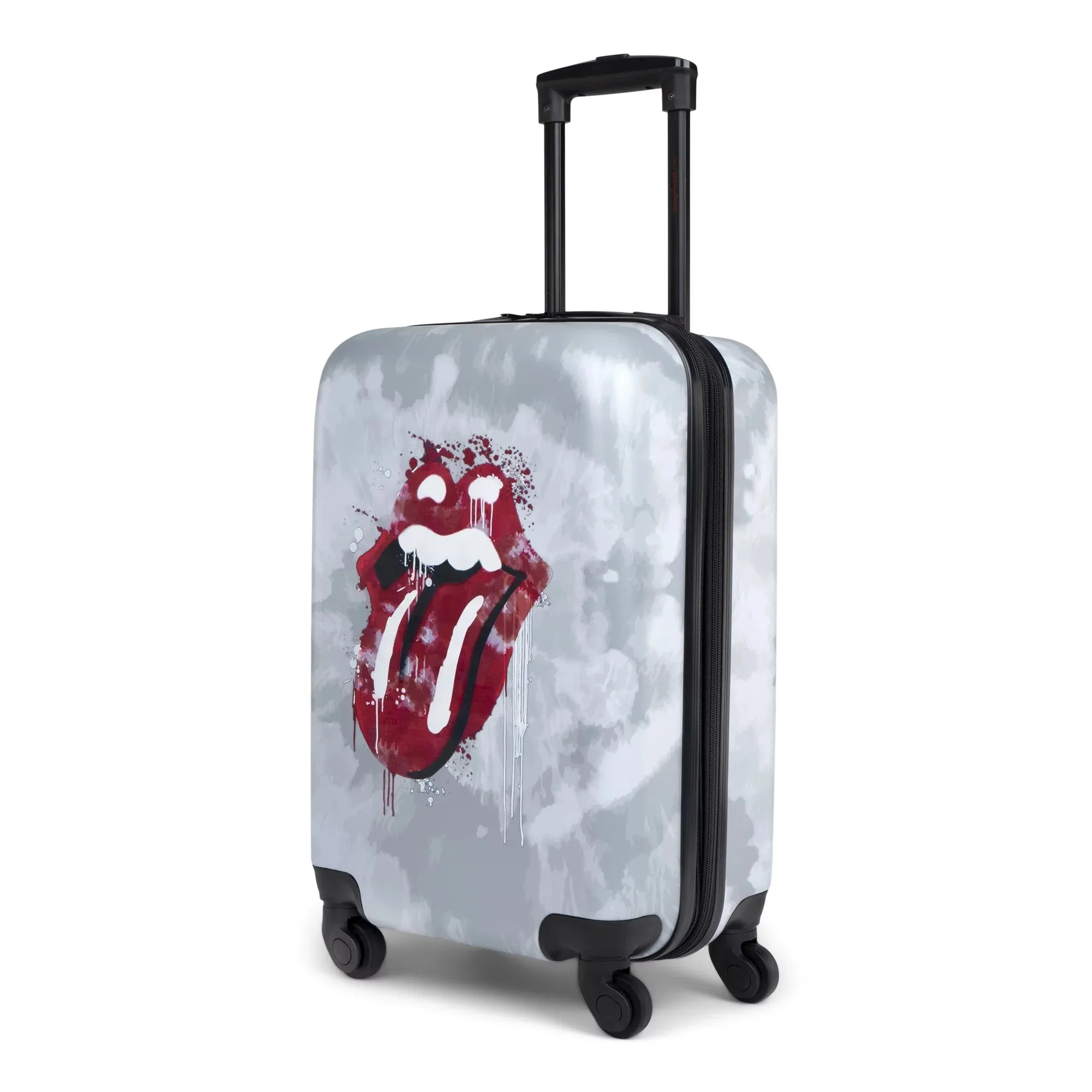 The Rolling Stones - Tie Dye Carry-On Luggage