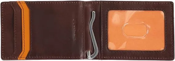 Timberland Men's Slim Leather Front Pocket Credit Card Holder Wallet